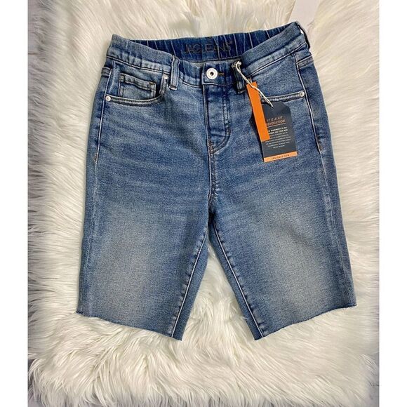Jag Jeans Valentina High Rise Frayed Hem Denim Shorts Women's Size 0/25 NWT - Picture 4 of 13